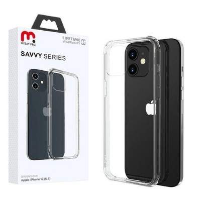 iPhone 12 mini - MyBat Pro Savvy Series Case - Transparent Clear